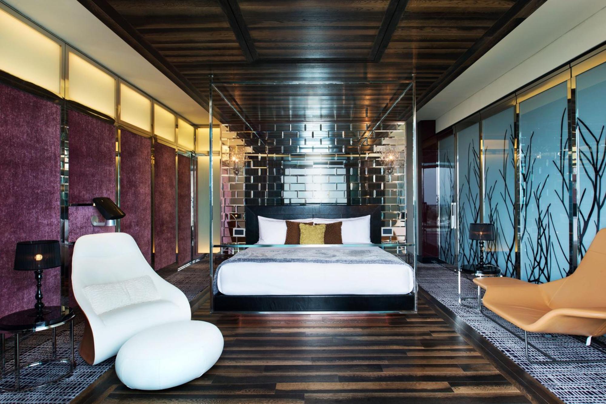 W Singapore - Sentosa Cove Singapura Exterior foto A suite at the W Hotel, Beijing