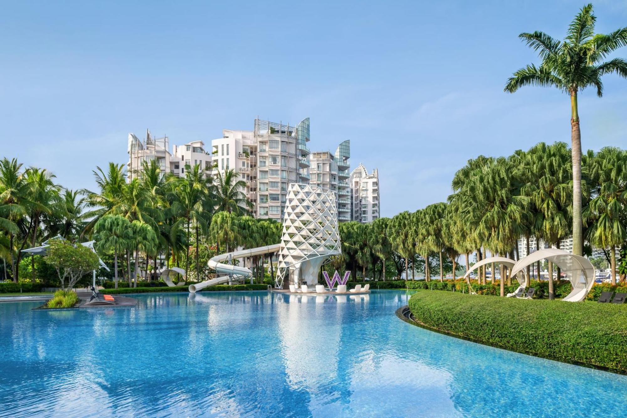 W Singapore - Sentosa Cove Singapura Exterior foto The Water Playground