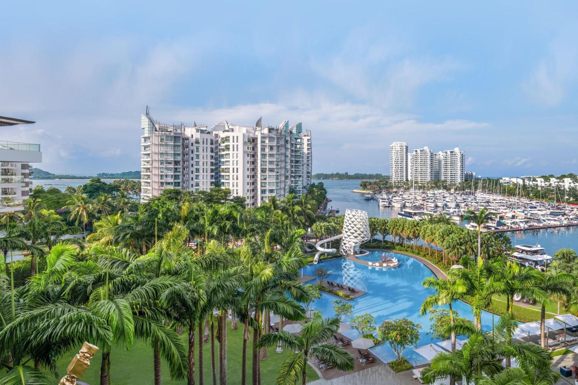 W Singapore - Sentosa Cove Singapura Exterior foto Marina East