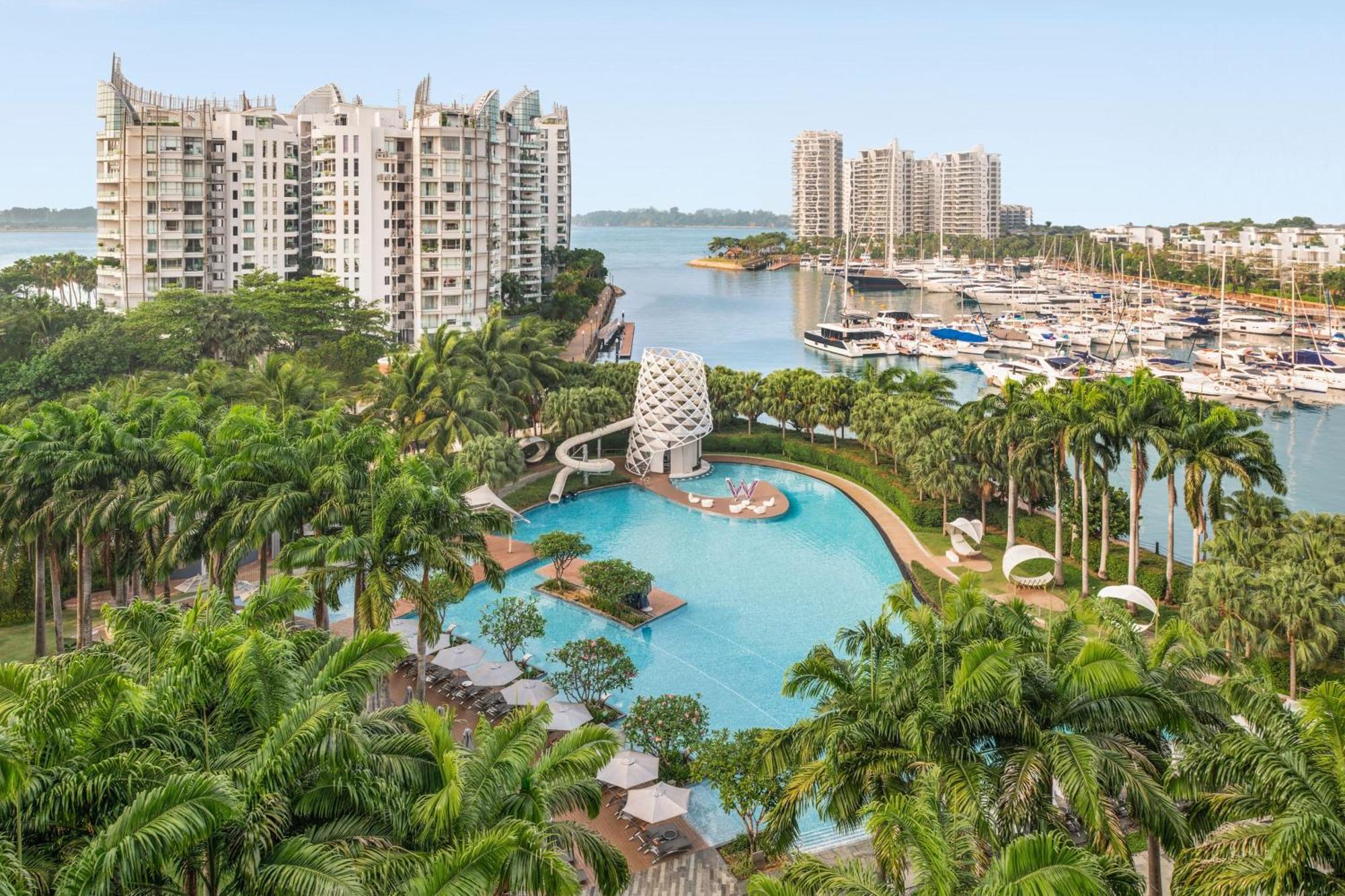 W Singapore - Sentosa Cove Singapura Exterior foto