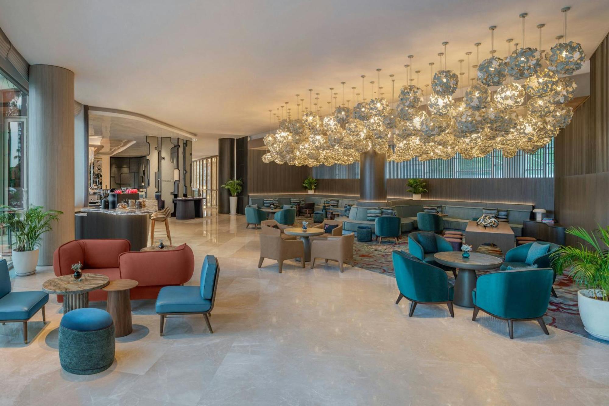 W Singapore - Sentosa Cove Singapura Exterior foto The Lounge at the airport